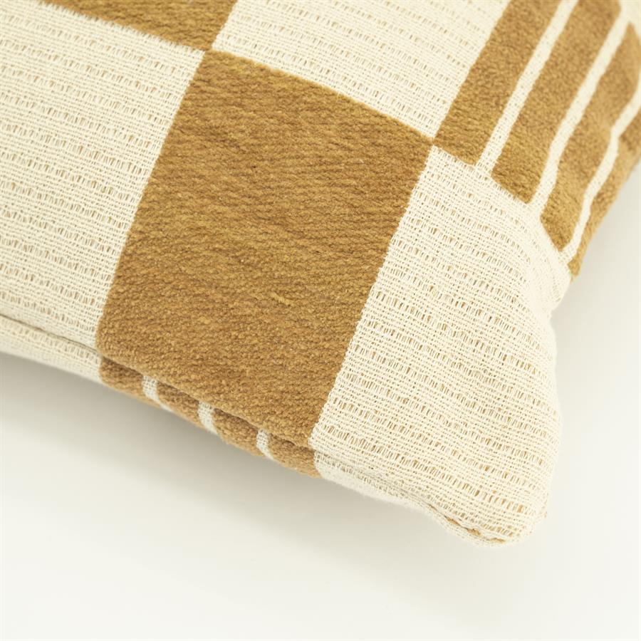 Pillow Twist 35x55 cm - mustard