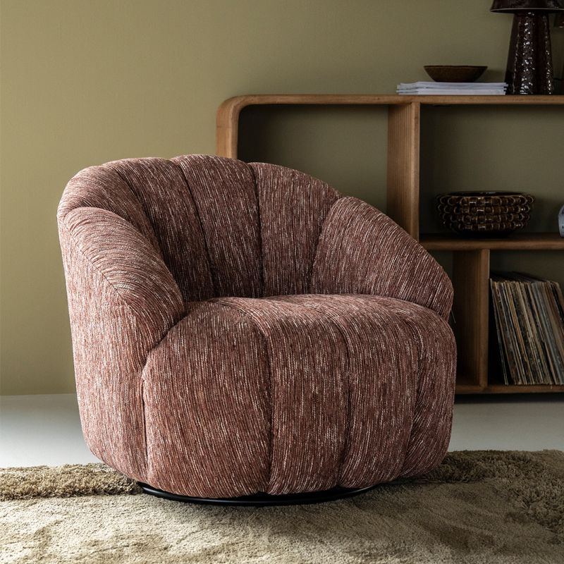 Draaifauteuil Sogno burgundy