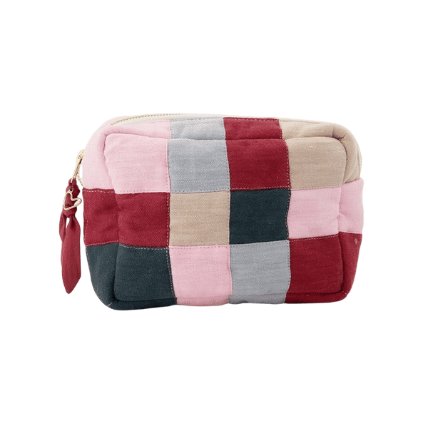 toilettas quilted multicolor