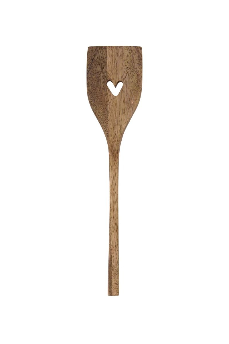 spatel hout hartje