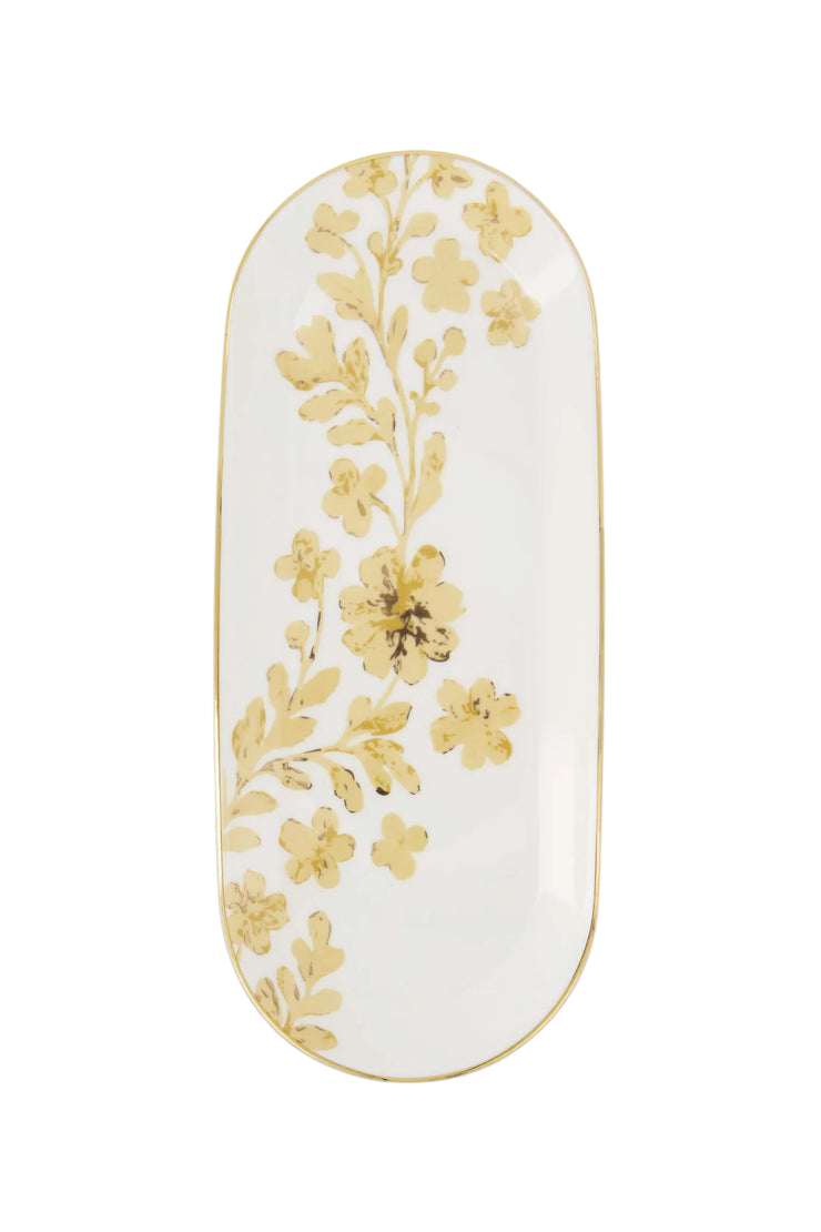 Serveerschaal bloemen