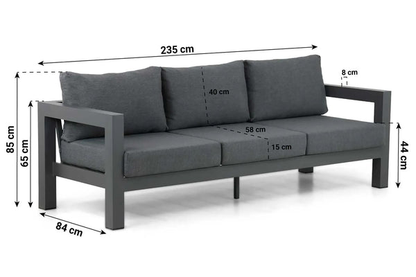 Lifestyle Luca lounge tuinbank 3-zits