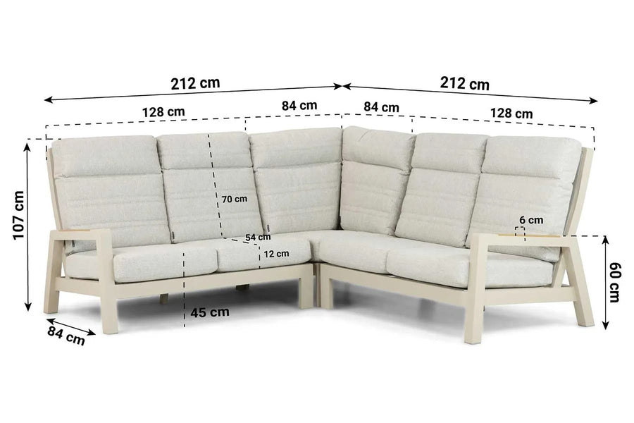 Loungeset Evora 4-delige set
