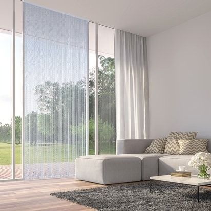 Vliegengordijn 204 Wit 90x210 cm