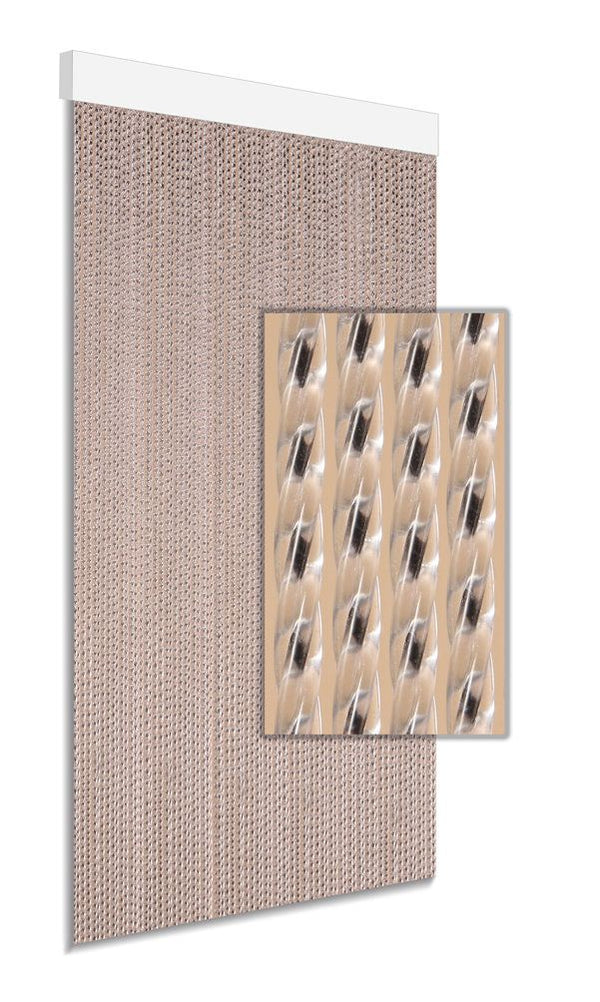 Vliegengordijn 1134 Zwart 90x210 cm
