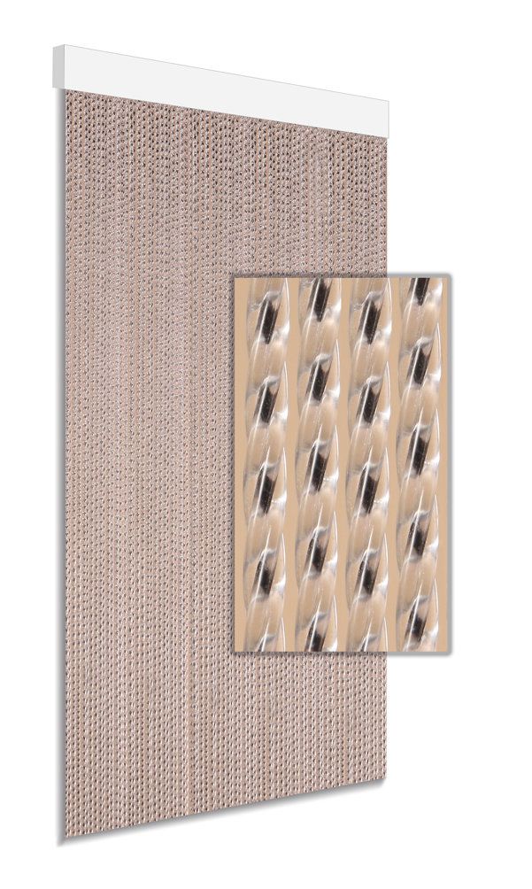 Vliegengordijn 1134 Zwart 90x210 cm