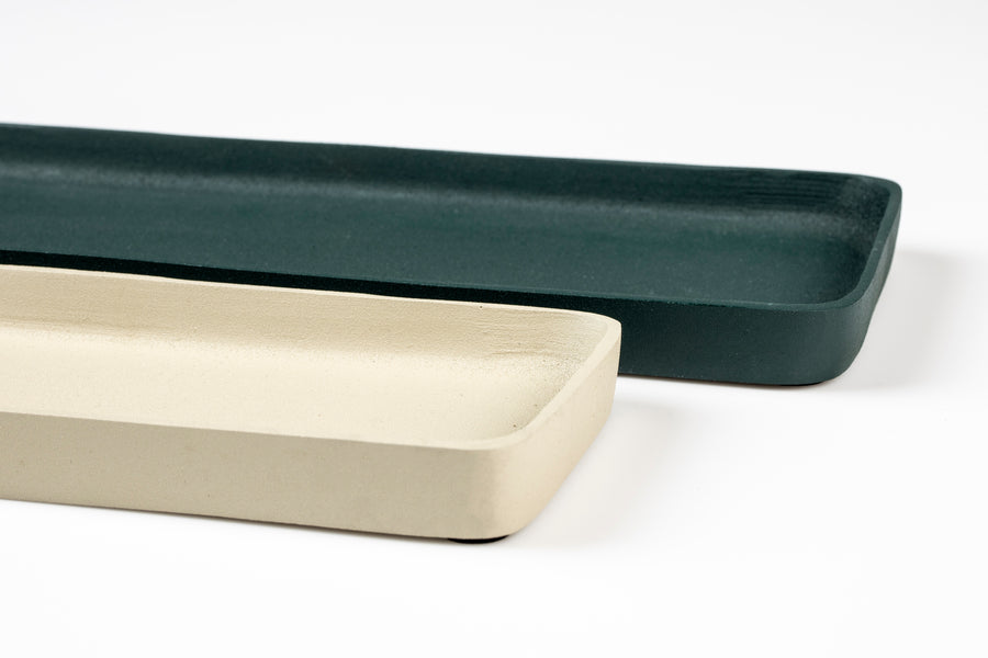 Dienblad Rebel Set van 2 Groen Ivory