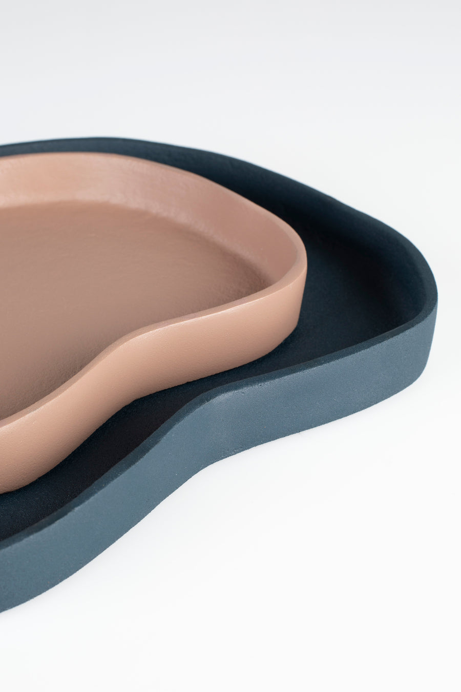 Dienblad Revolt Set van 2 Blauw Roze