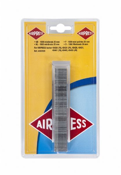 Blister 1000 Minibrads 20MM