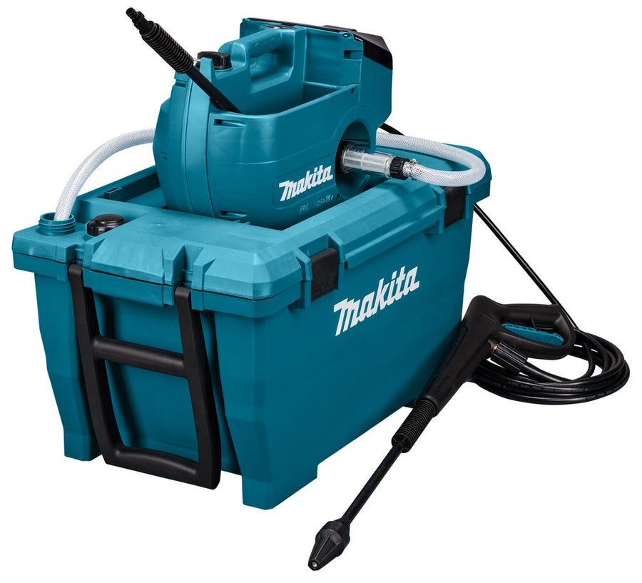 DHW080ZK LXT 2X18 V Hogedrukreiniger 80 bar. Zonder accu's en lader, in koffer.