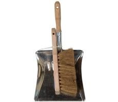 Stoffer en blik Country Hout & Metaal