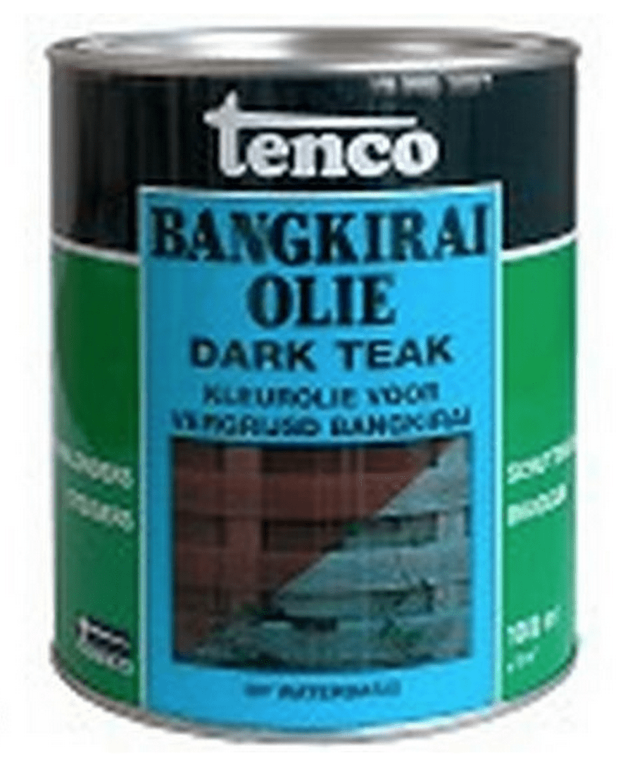 Tw Tenco Bangkirai Olie 1l Dark Teak