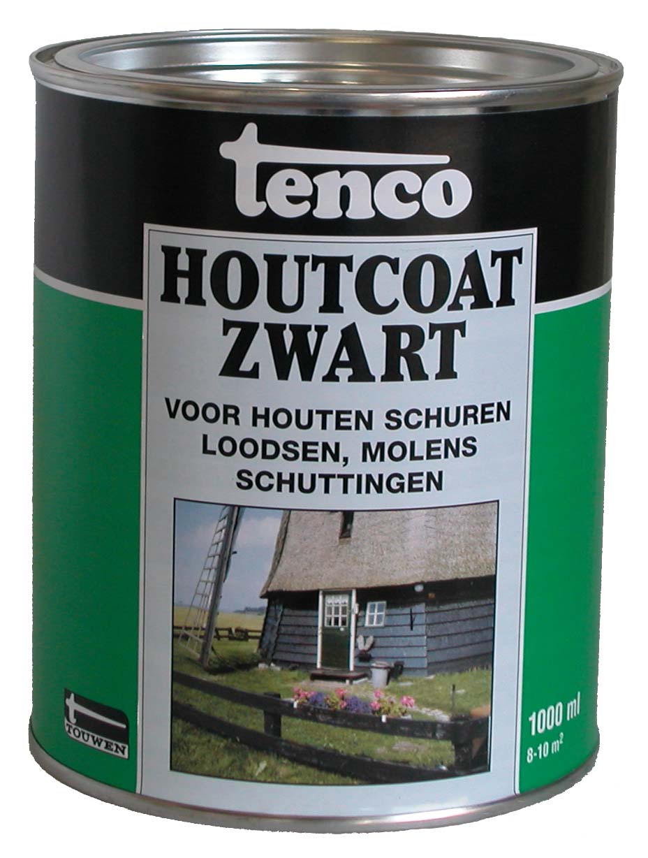 Tw Tenco Houtcoat Teerv 2.5l Zwart