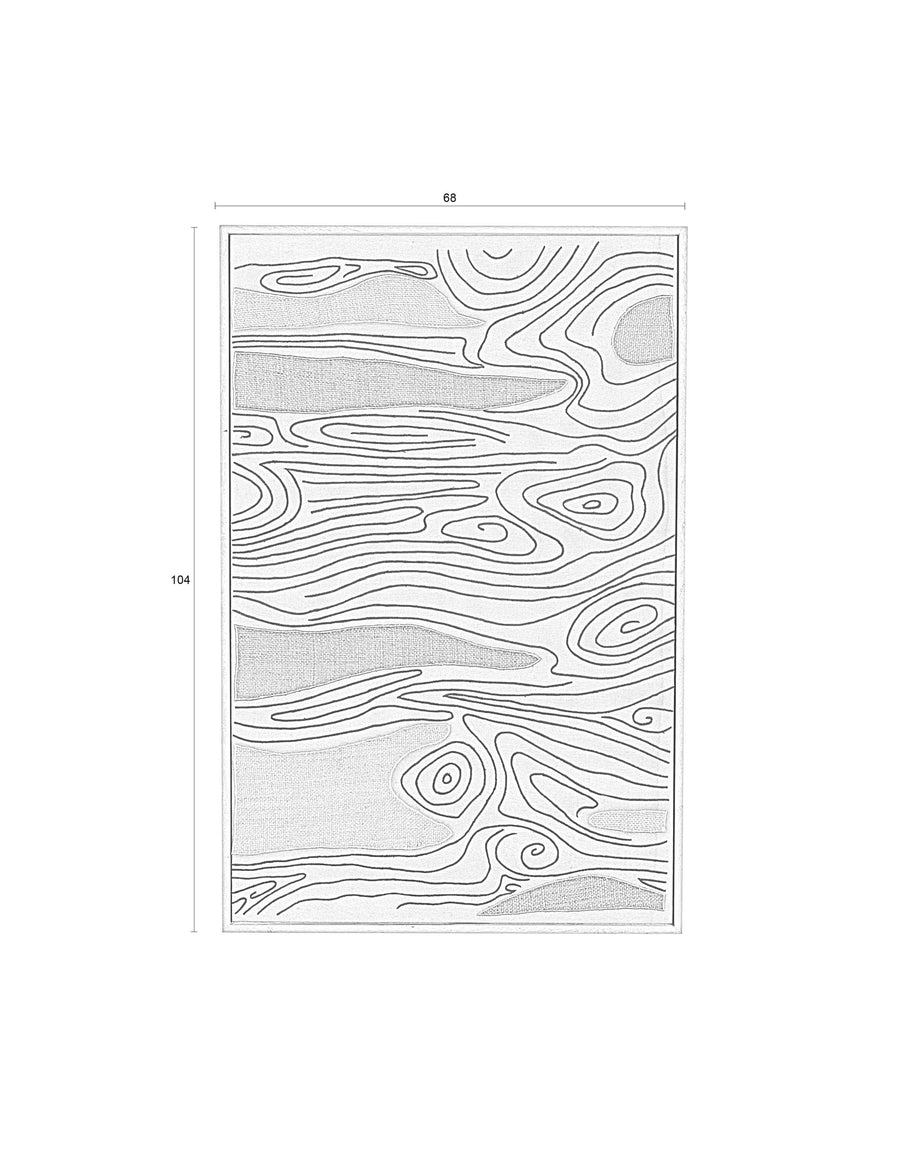 Wanddecoratie Shallow