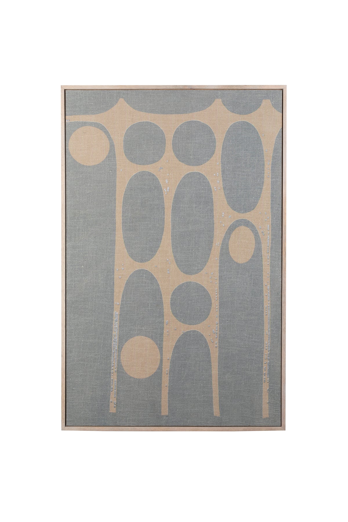 Galaxy wanddecoratie blauw/beige
