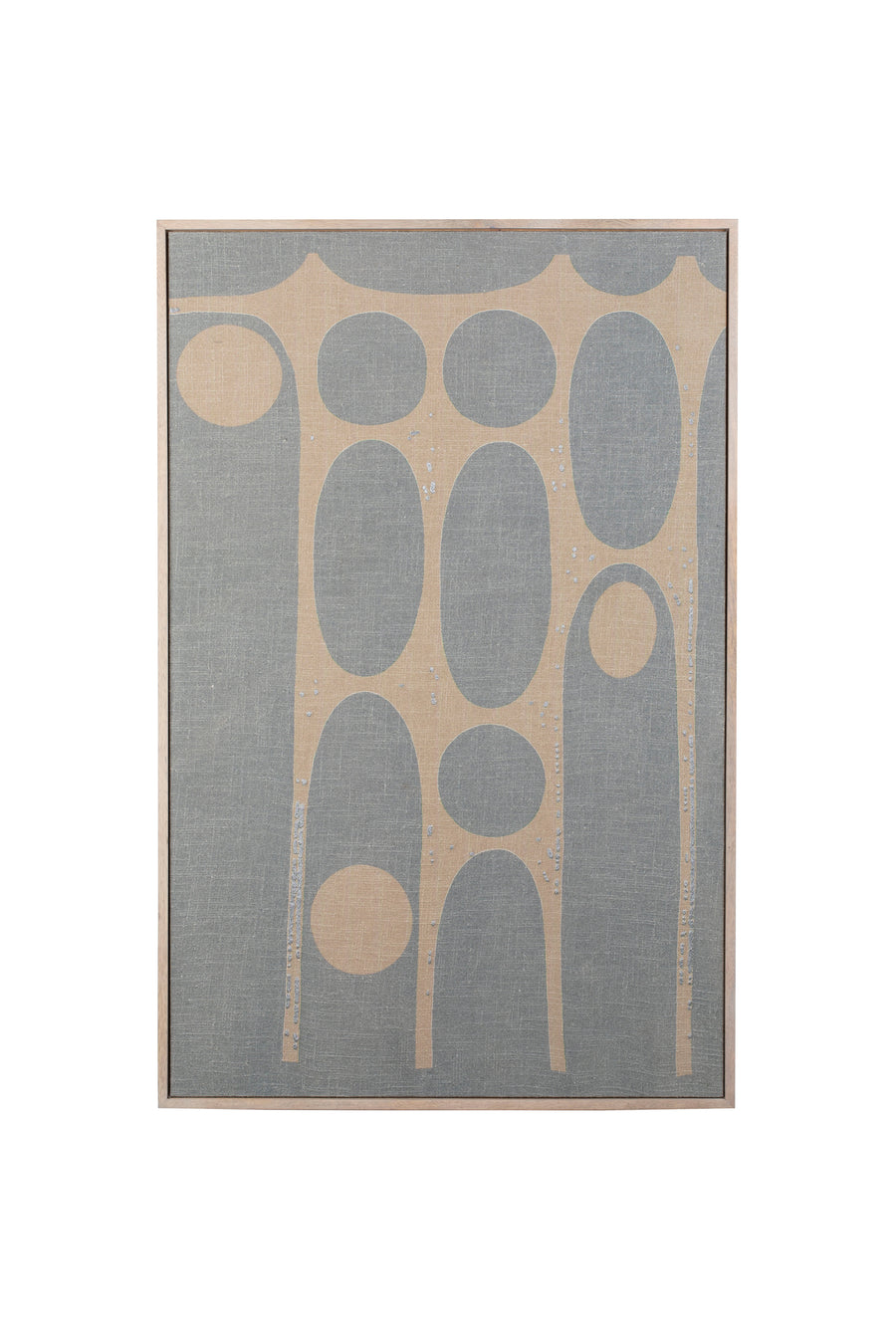 Galaxy wanddecoratie blauw/beige