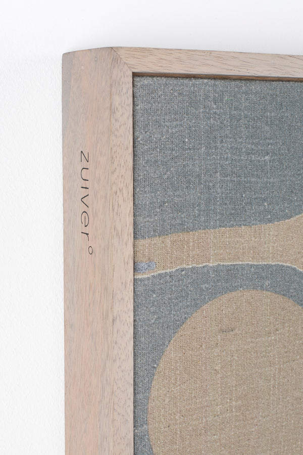 Galaxy wanddecoratie blauw/beige