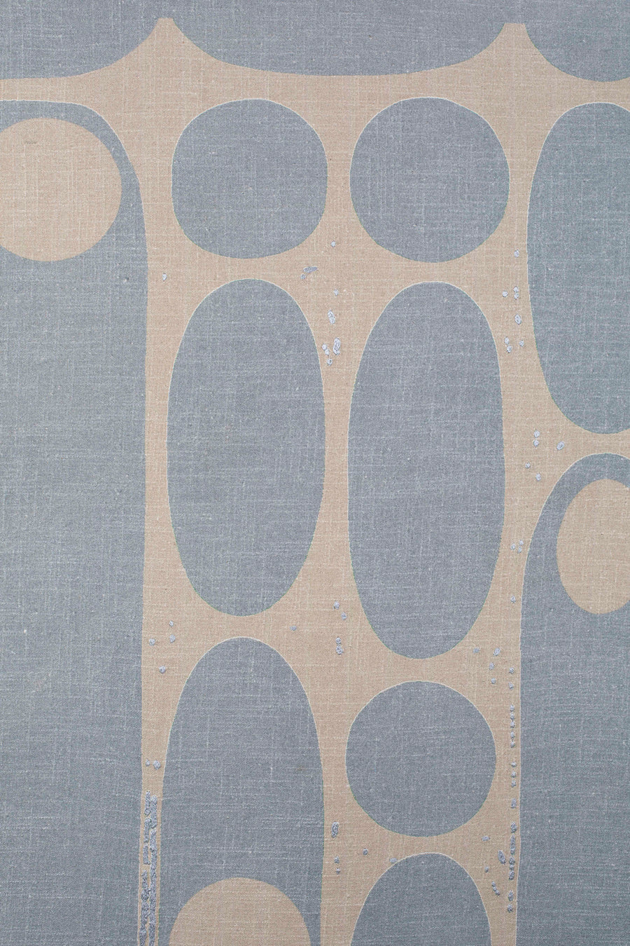 Galaxy wanddecoratie blauw/beige