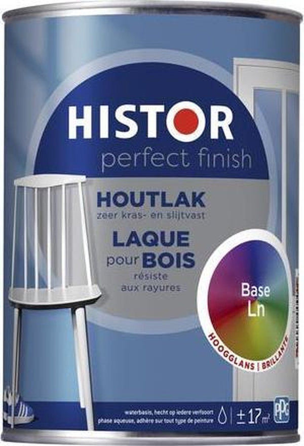 Histor pf houtlak hoogglans bas.ln 1250m