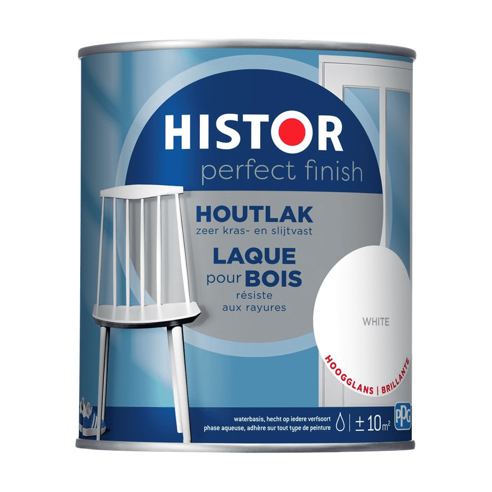 Histor pf houtlak hoogglans bas.ln 2500m