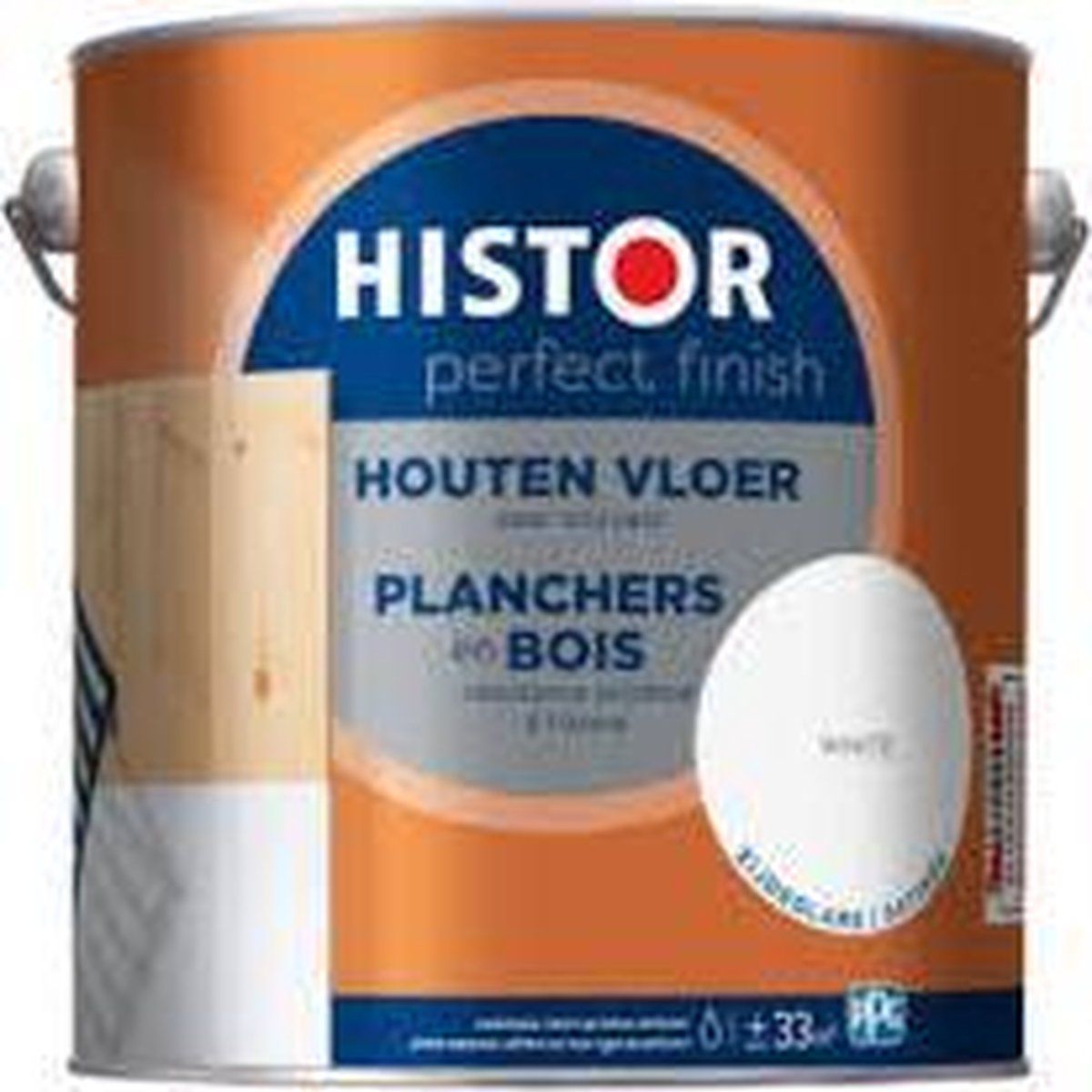 Histor pf houten vloer zgl bas.ln 2500ml