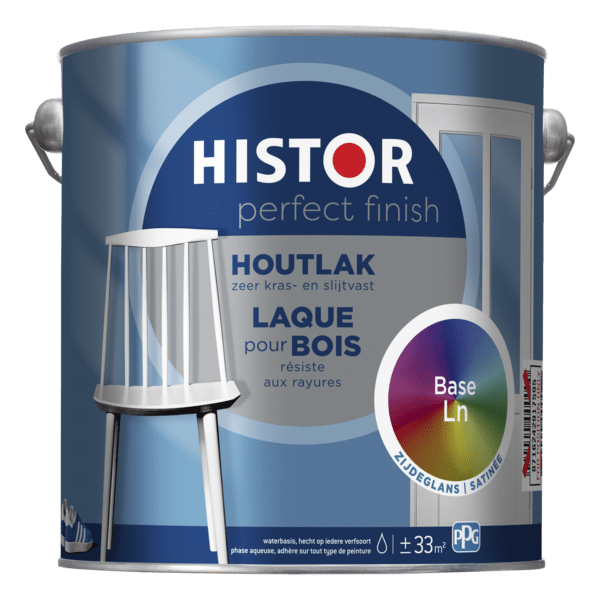 Histor pf houtlak zijdeglans bas.ln 2500