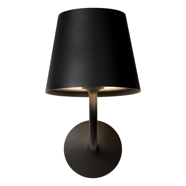 Wandlamp Buiten LED 1x7W 3000K IP65 Zwart