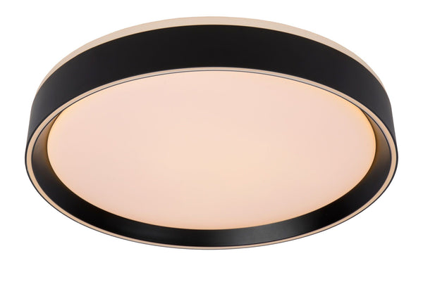 Plafonnière Ø 40 cm LED Dimb. 1x24W 2700K 3 StepDim Zwart
