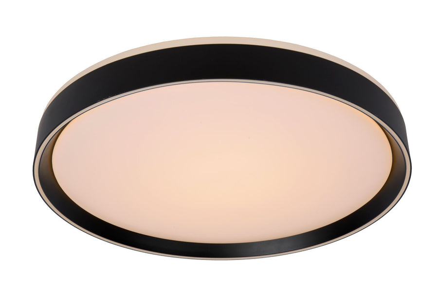 Plafonnière Ø 50 cm LED Dimb. 1x36W 2700K 3 StepDim Zwart