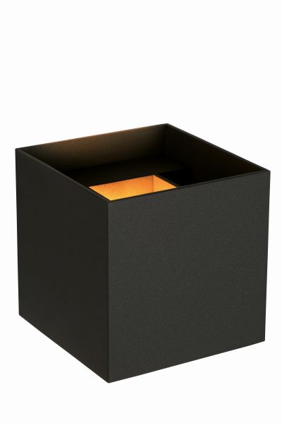 Wandspot Badkamer LED 1x6W 2700K IP54 Zwart