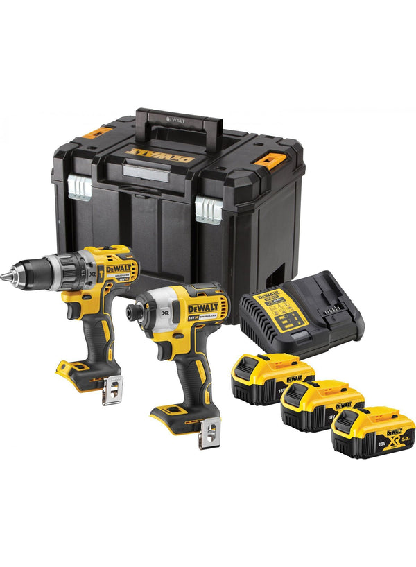 DCK266P3T-QW 18V XR Brushless 2-delige set met schroef-/klopboormachine (DCD796) + slagschroevendraaier (DCF887)