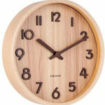 Wandklok Pure S licht hout