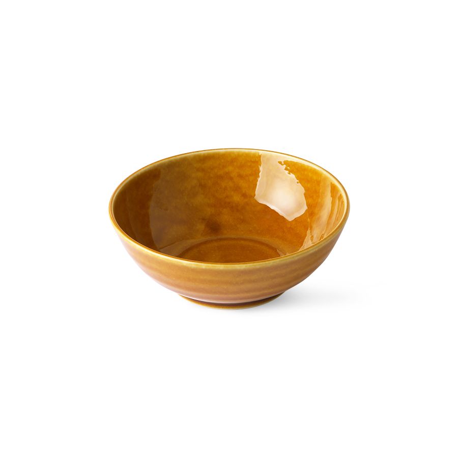 Kyoto ceramics: japanese soup bowl brown