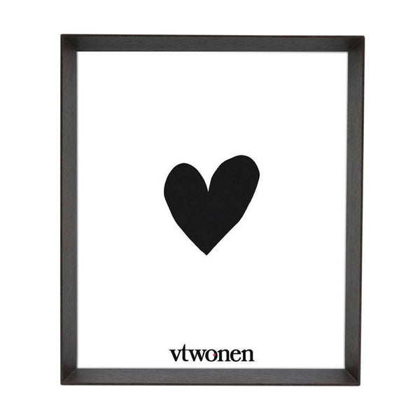 Photo Frame Wood Dark Brown 30x35x4cm