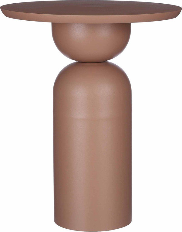 Marcy bijzettafel roze - h46xd38cm