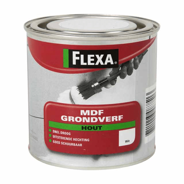 Fl Mdf Grondverf Wit 250ml