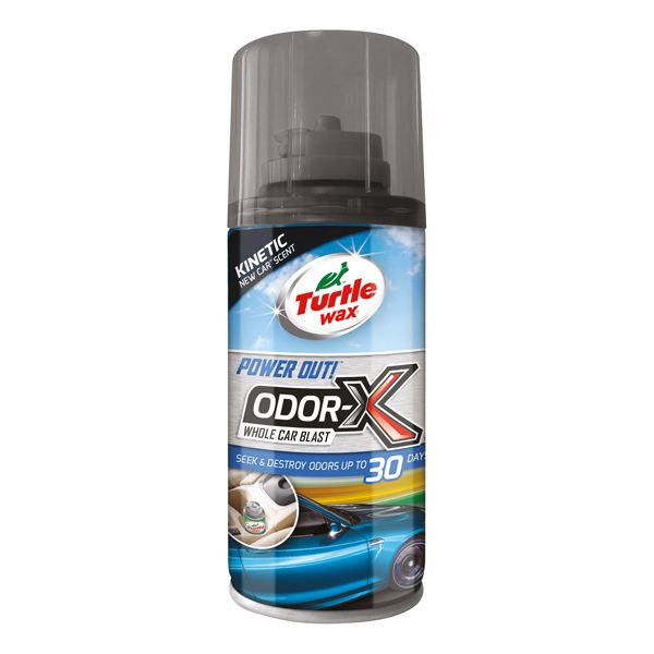 Turtle wax 53112 power out odor-x whole car blast- new car 100ml
