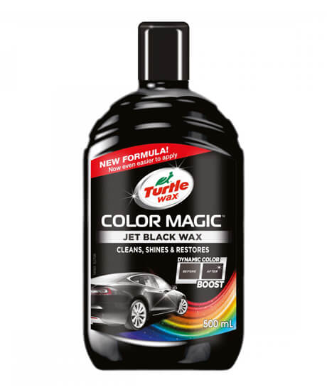 Turtle wax 52708 color magic jet black wax 500ml