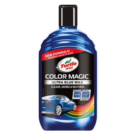 Turtle wax 52709 color magic ultra blue wax 500ml