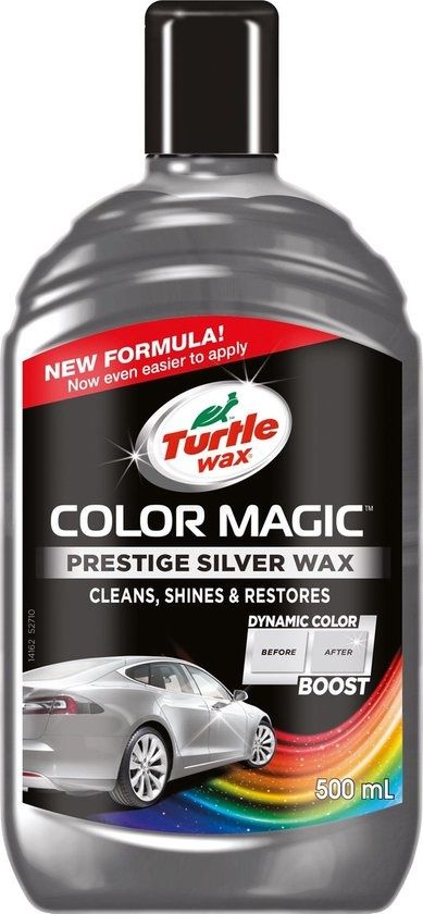 Turtle wax 52710 color magic prestige silver wax 500ml