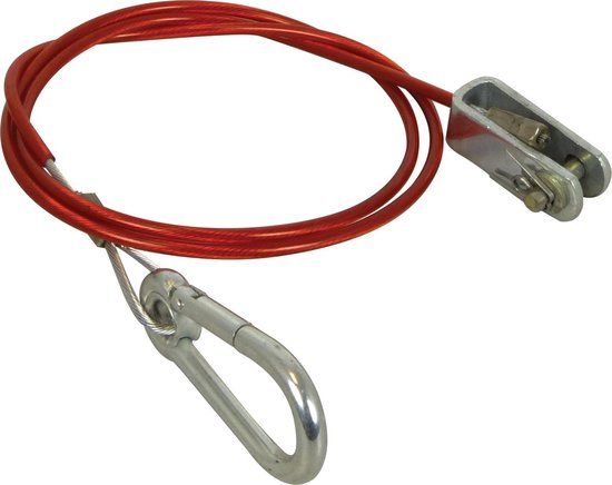 Carpoint breekkabel musketonhaak 100cm 1500n/150kg