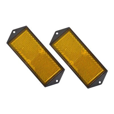 Carpoint reflector oranje 104x40mm 2 stuks