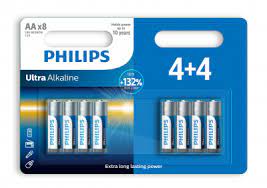 Philips Ultra Alkaline AA/LR6 blister 4+4