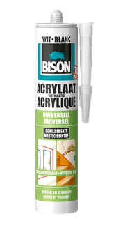 Acrylaatkit 300 ml koker wit