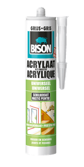 Acrylaatkit 300 ml koker grijs