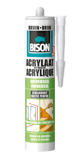 Acrylaatkit 300 ml koker bruin