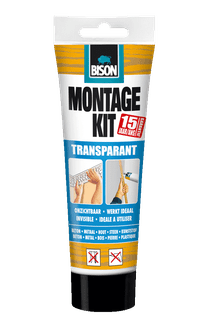 Montagekit transparant 250 g hangtube