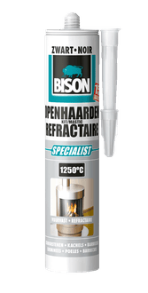 Openhaardenkit 530 g koker antraciet