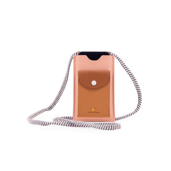 Sticky Lemon Phone pouch | lemonade pink