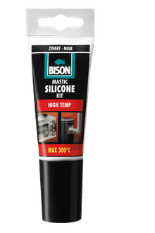 Siliconenkit high temp 60 ml tube zwart